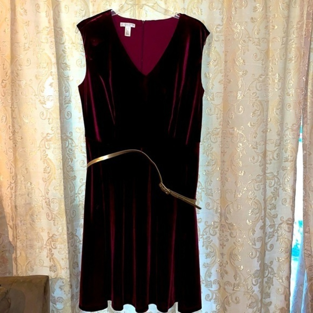 Velour dress